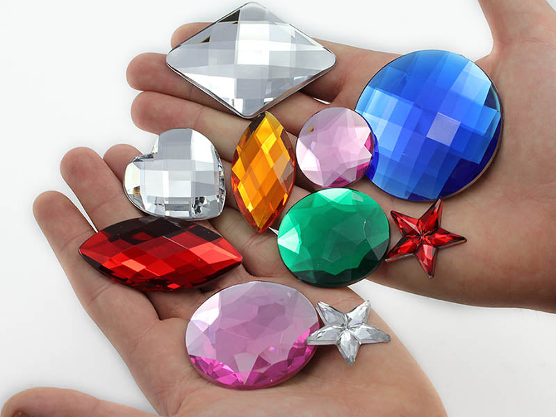 SUNNYCLUE 420 Stück Glas Strasssteine - Flatback Edelsteine Für Nails DIY Basteln