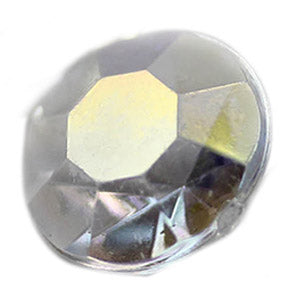 crystal clear ab round acrylic diamonds wedding plastic décor gems confetti table scatter aquarium jewels stones iridescent party stones special occasions bridal showers sparkling decorations vase fillers centerpieces dazzle accent floral arrangements point back gemstones allstarco diy crafts crafting