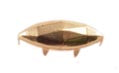 Gold Faceted Boat Nailhead Studs