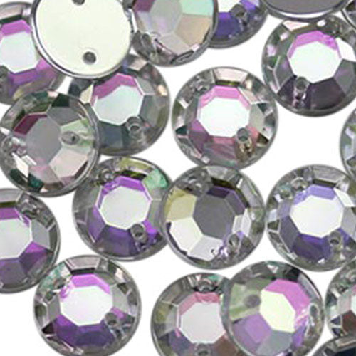crystal ab sew on rhinestones flat back acrylic gems jewels gemstones sewing embellishments garment making diy craft costume making