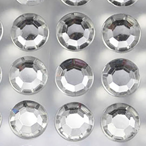 crystal clear round sticky rhinestones stick on gems self adhesive jewels lead free face stones party cosplay face gemstones rhinestones card making invitations body jewels skin phone craft embellishments with glue sparkle crafting scrapbooking diy peel and stick halloween birthday wedding shinny allstarco plastic sticky back jewels stickon stick-on rave jewels diy flat back
