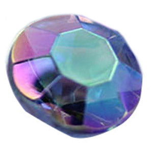 round blue ab acrylic diamonds wedding plastic décor gems confetti table scatter aquarium jewels stones iridescent party stones special occasions bridal showers sparkling decorations vase fillers centerpieces dazzle accent floral arrangements point back gemstones allstarco diy crafts crafting