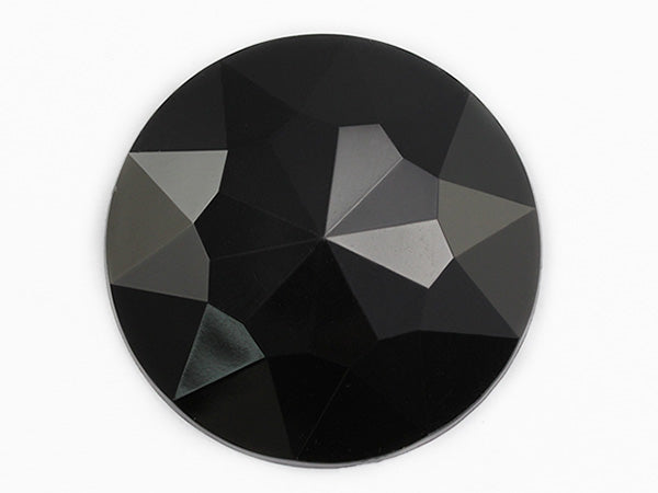 jet black extra large stick on round gems plastic sticky jewels self adhesive circle rhinestones big gemstones huge stones acrylic cabochons for cosplay prop making steven universe diy craft furniture embellishments display merchandising windows décor walls theater decoration film making lead free with glue peel and stick stickon allstarco