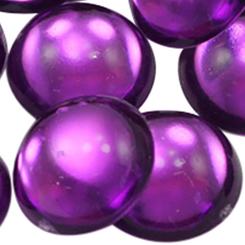 purple amethyst light round circle cabochon pearls flat back acrylic gems plastic rhinestones for craft gemstones body jewels face skin cabochons embellishments cosplay prop making jewelry making party diy crafts costume making scrapbooking high quality allstarco décor stones larp events film making card making crafting school kids fun creative