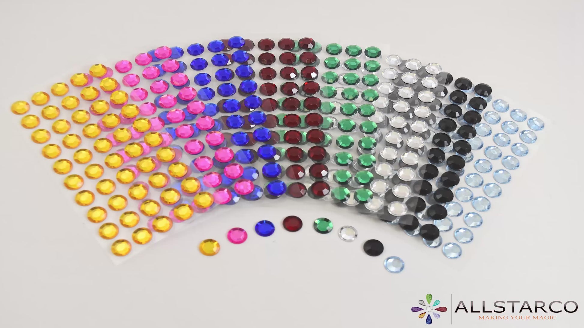 stick on rhinestones from allstarco self adhesive gems rhinestones jewels card making invitations crafts diy gift cards holiday crafting scrapbooking face gems jewels body art party festival stones rhinestones in many colors blue crystal pink gold red green black light sapphire purple ab teal