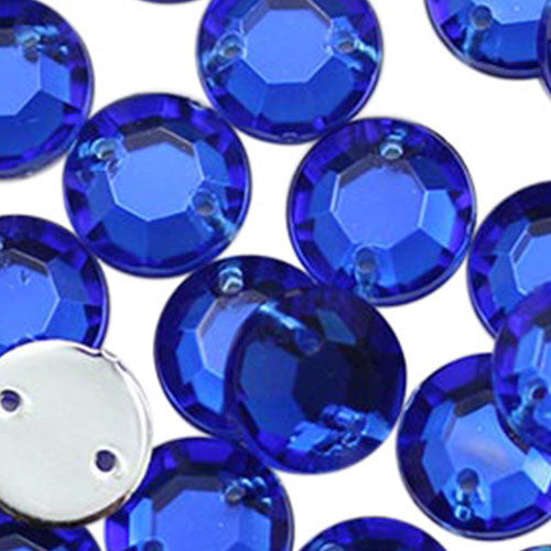 blue sapphire sew on rhinestones flat back acrylic gems jewels gemstones sewing embellishments garment making diy craft costume making