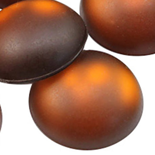 brown smokey topaz frosted lunasoft foggy round circle cabochons flat back acrylic gems plastic rhinestones for craft gemstones body jewels face skin cabochons embellishments cosplay prop making jewelry making party diy crafts costume making scrapbooking high quality allstarco décor stones larp events film making card making crafting school kids fun creative