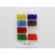 Transparent Colors Glass Bead Kit Over 500 Pieces