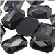 18x13mm Flat Back Octagon Acrylic Gemstones For Crafts