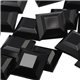 8mm Flat Back Square Acrylic Gemstones High Quality Pro Grade