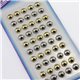 7mm  Stick On Pearl Studs Gems For Face, Body and More! - 50 Pieces