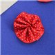 1 3/16" Polka Dot Round Fabric Floral Embellishments For Scrapbooking - 30 Pieces