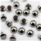 Pearl Fashion Studs with Rivet Back - 20 Pieces