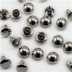 Pearl Fashion Studs with Rivet Back - 20 Pieces