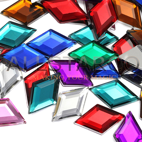 Acrylic sales diamond gems