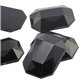 Octagon Acrylic Gems Flat Back 25x18mm