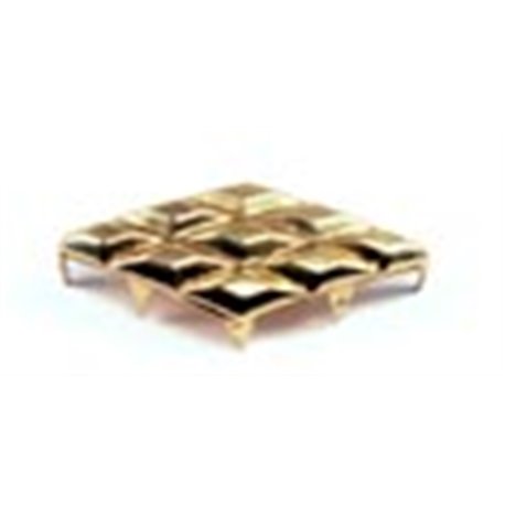 Diamant Waffle Nailheads Style 5500 8 Griffes 26x12mm