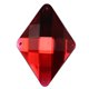 A Coudre Diamant Acrylique Gemmes Dos Plat 67x48mm