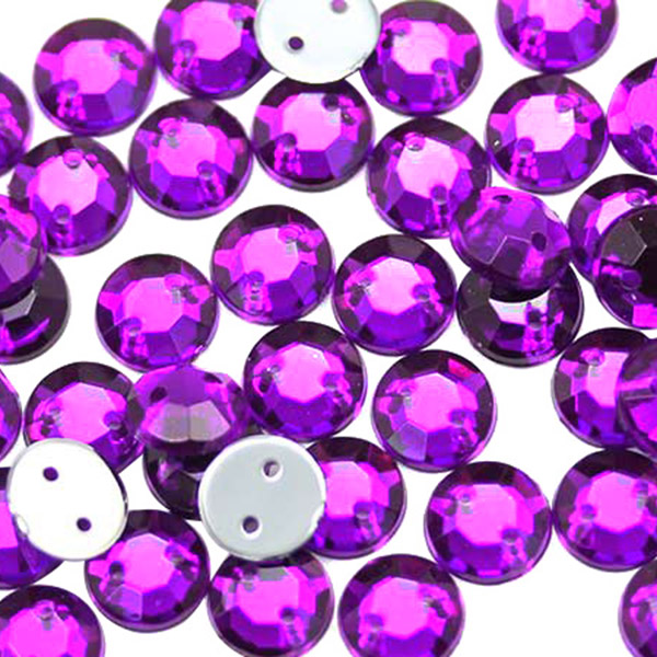 7mm SS34 Assorted Acrylic Rhinestones for Jewelry Making and Face Painting, Lead Free. High Quality Pro Grade - 300 Pieces