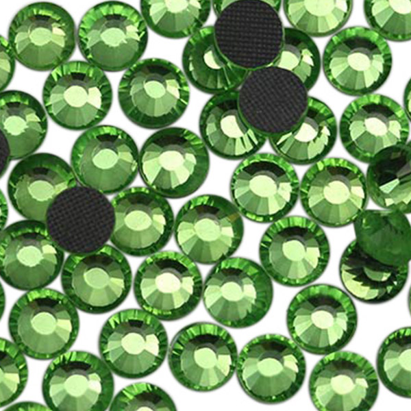 LUXE™ Chameleon Emerald Green Hotfix Glass Rhinestones – Be Createful
