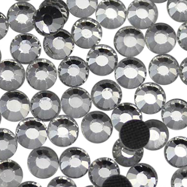 Glass Rhinestones NAVY BLUE Non-Hotfix, Sizes SS6 - SS30, Faceted  Rhinestone Crystals, Round FlatBack Glass (1440), Periciosa Stones