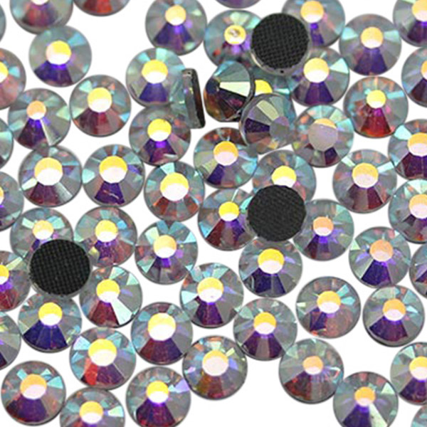 HotFix Rhinestones AB Crystals - 6mm/30ss CZECH Quality 2gross (288 pcs) AB  Color from ThreadNanny