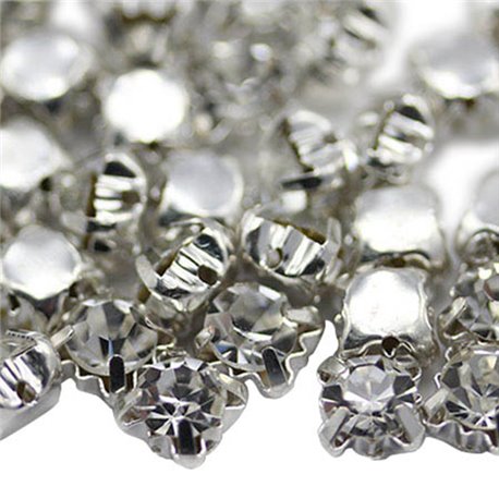 Sew On Crystal Diamante Rhinestone SS25 5.20mm 50 Pcs