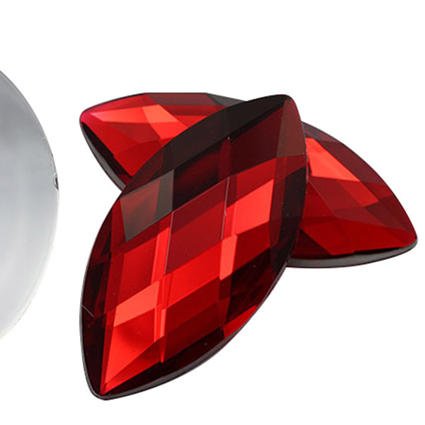 2pcs Craft Gemstone Acrylic Flatback Rhinestones Jewels For
