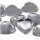 Heart Acrylic Gems Flat Back 6mm 100 Pcs
