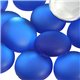 Frosted Acrylic Round Flat Back Cabochons 15mm 25 Pcs