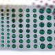 Self AdhesiveRhinestones 3 Sizes 4mm 6mm 8mm - 5 Sheets / 480PCS