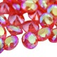 20mm 25 Carats Plastic Diamonds AB Coating For Wedding Decorations