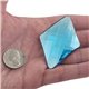 Diamant Acrylique Gemmes Dos Plat 67x48mm 2 Msx