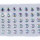 Self Adhesive Rhinestones SS60 14mm 5 Sheets / 250 Pcs