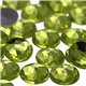 Yellow Jonquil Round Flat Back Acrylic Gems in Bulk