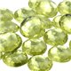 Yellow Jonquil Round Flat Back Acrylic Gems in Bulk