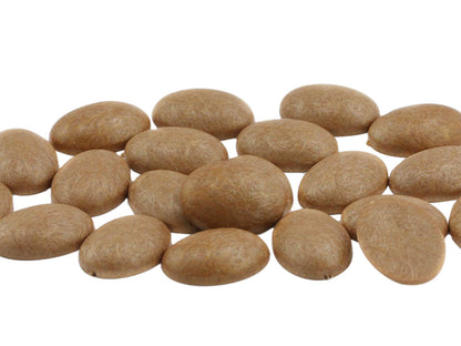 Wood-Tone Flat Back Oval Cabochons