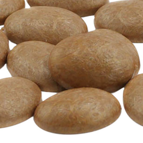 Wood-Tone Flat Back Oval Cabochons