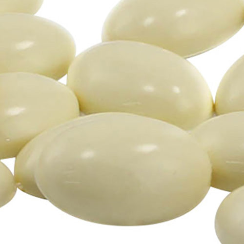 Beige Ivory Flat Back Oval Cabochons