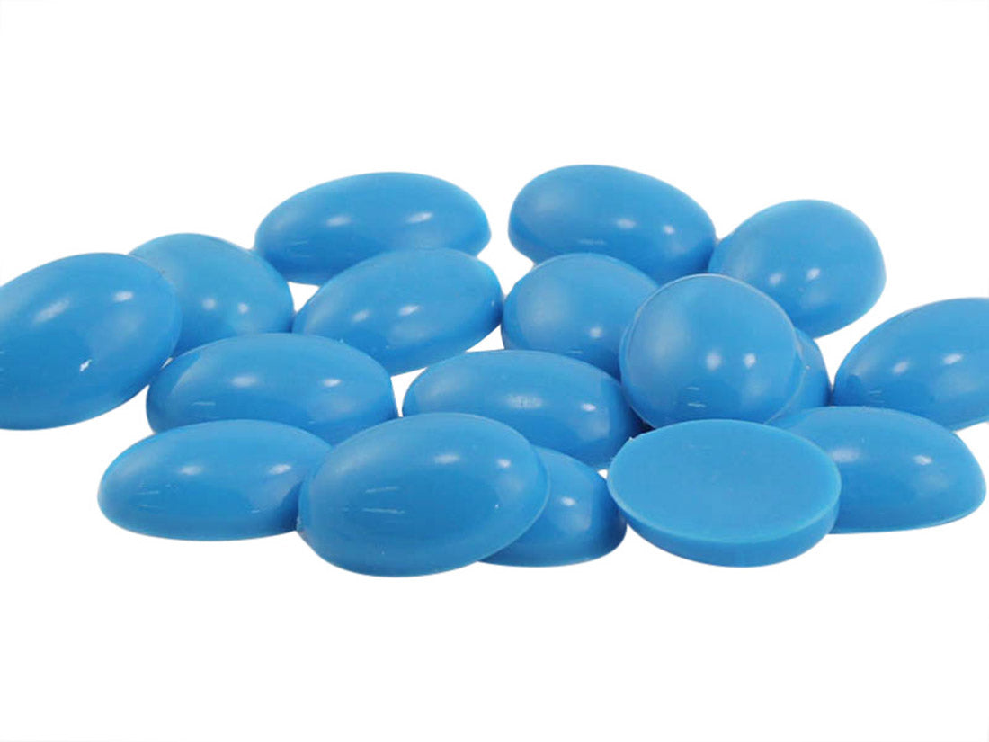 Tourquoise Flat Back Oval Cabochons