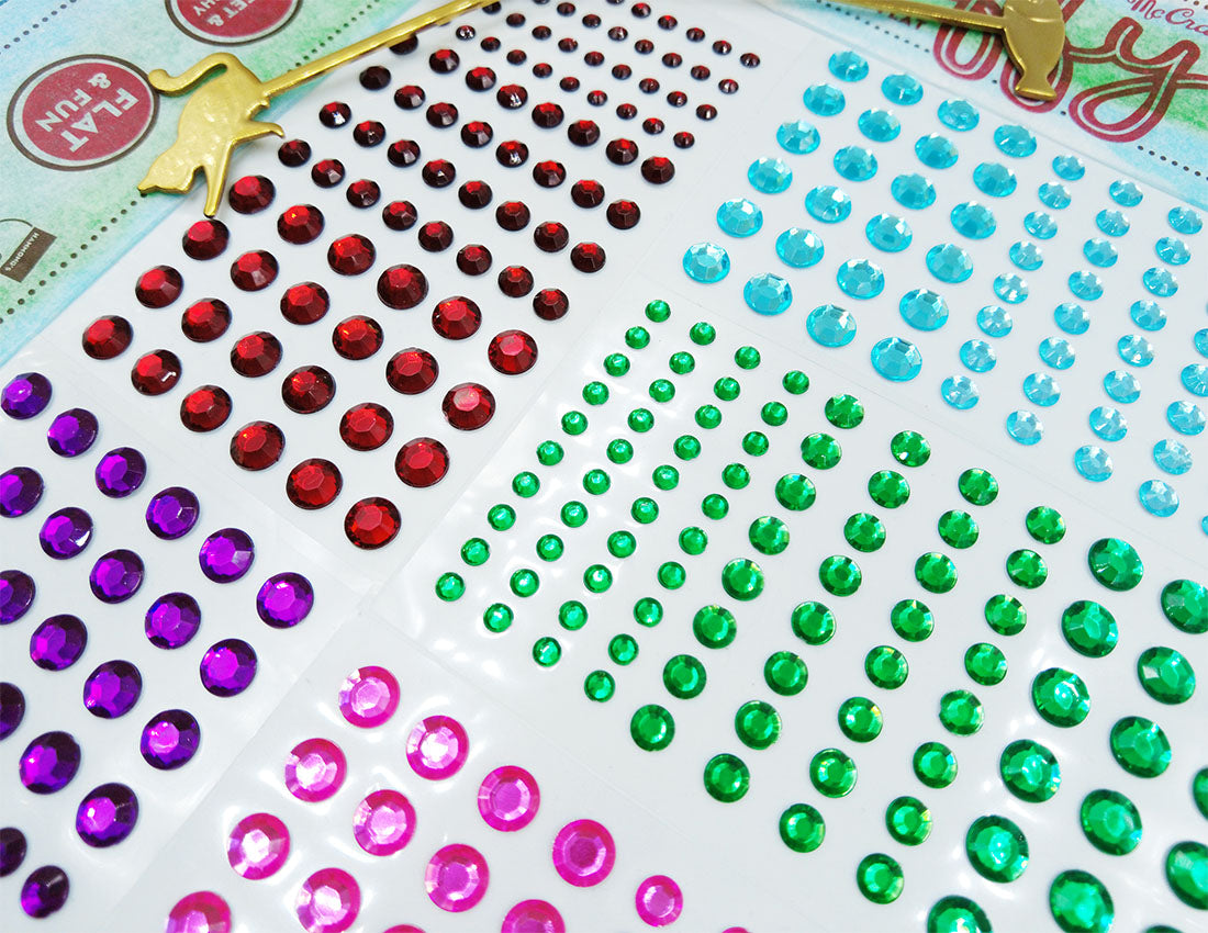 round sticky rhinestones stick on gems 4mm 6mm 8mm self adhesive jewels lead free  face stones party cosplay face gemstones rhinestones card making invitations body jewels skin phone craft embellishments with glue sparkle crafting scrapbooking diy peel and stick halloween birthday wedding shinny allstarco plastic sticky back jewels stickon stick-on rave jewels diy flat back