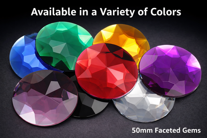 Blue Aquamarine Extra Large Flat Back Round Gems