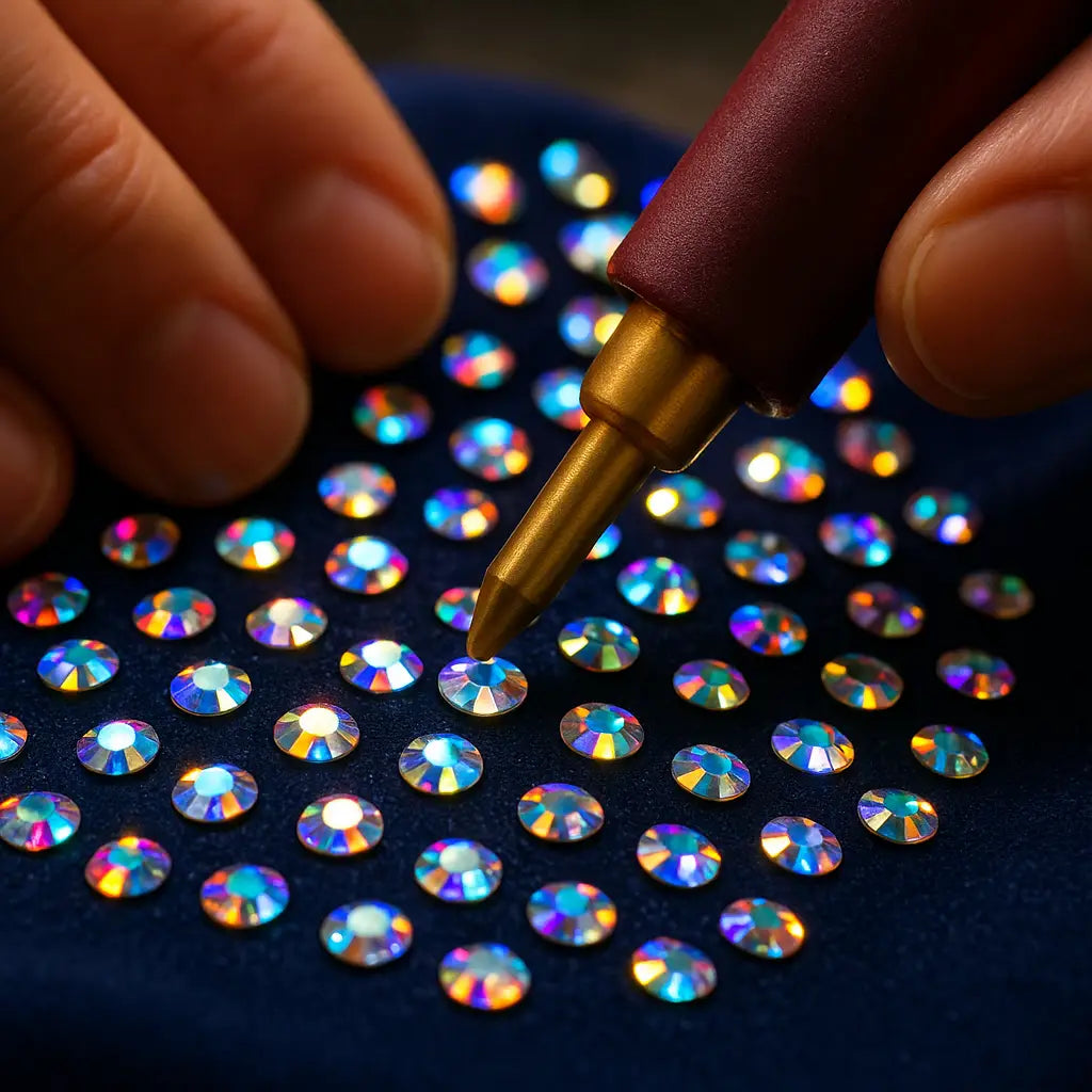 Hot Fix Rhinestone Application