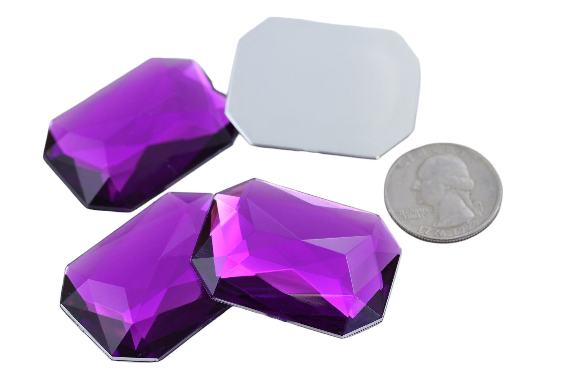 purple amethyst extra large octagon flat back huge giant jumbo acrylic gems plastic rhinestones for craft gemstones body jewels face skin cabochons embellishments cosplay prop making jewelry making party diy crafts costume making scrapbooking high quality allstarco décor stones larp events film making