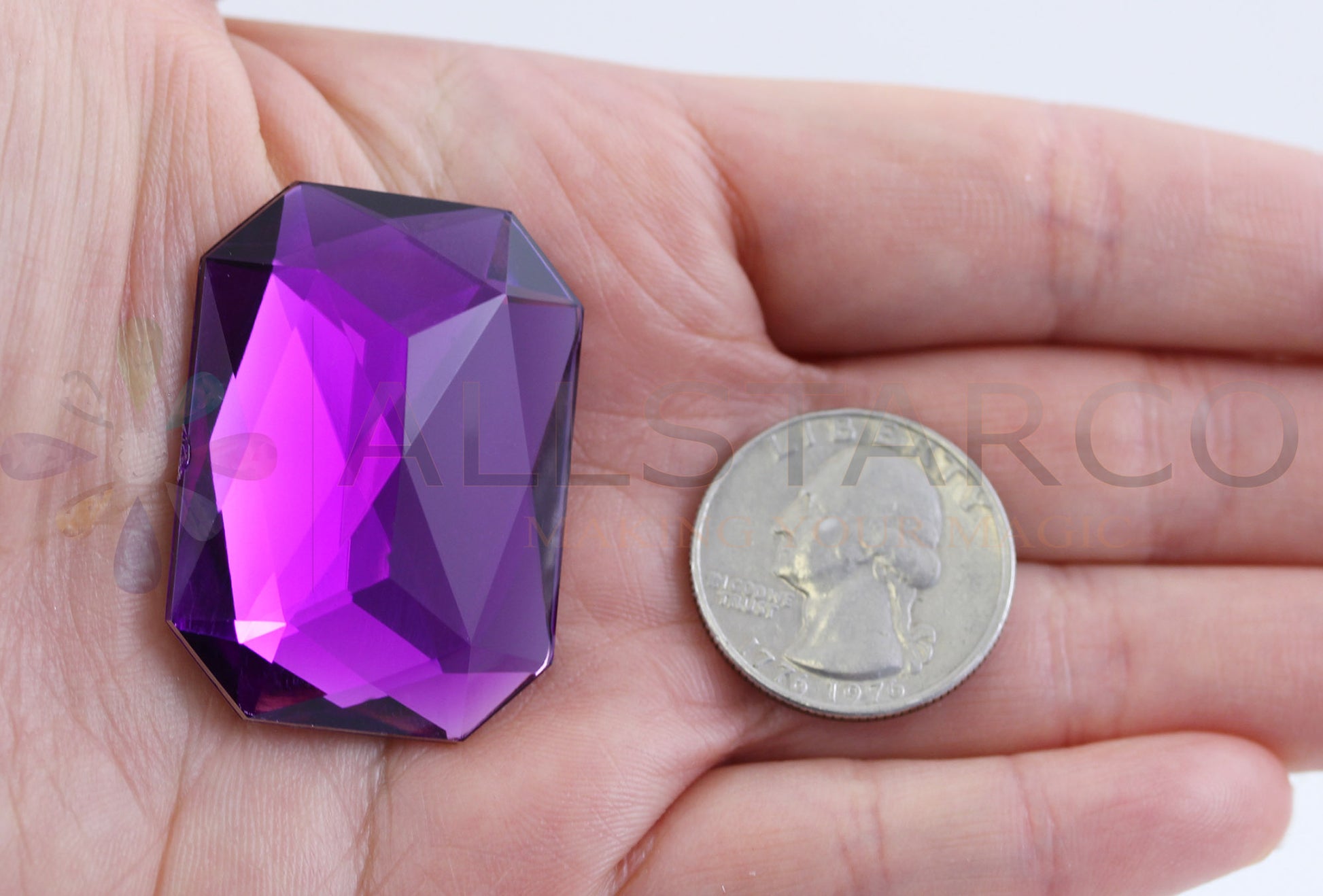 purple amethyst extra large octagon flat back huge giant jumbo acrylic gems plastic rhinestones for craft gemstones body jewels face skin cabochons embellishments cosplay prop making jewelry making party diy crafts costume making scrapbooking high quality allstarco décor stones larp events film making