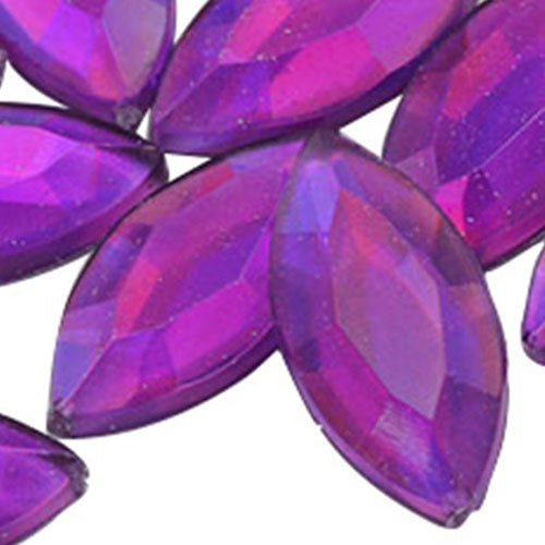 purple amethyst ab navette flat back acrylic gems plastic marquise horse eye rhinestones for craft gemstones body jewels face skin cabochons embellishments cosplay prop making jewelry making party diy crafts costume making scrapbooking high quality allstarco décor stones larp events film making