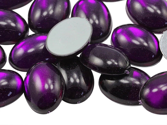 purple amethyst oval cabochon pearls flat back acrylic gems plastic rhinestones for craft gemstones body jewels face skin cabochons embellishments cosplay prop making jewelry making party diy crafts costume making scrapbooking high quality allstarco décor stones larp events film making card making crafting school kids fun creative