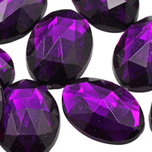 purple amethyst extra large big huge jumbo oval flat back acrylic gems plastic rhinestones for craft gemstones body jewels face skin cabochons embellishments cosplay prop making jewelry making party diy crafts costume making scrapbooking high quality allstarco décor stones larp events film making card making crafting school kids fun creative