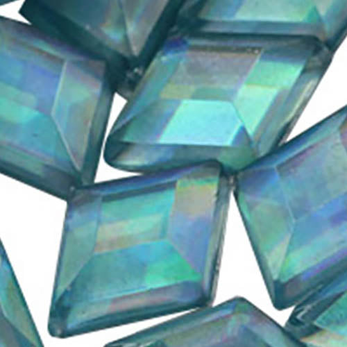 blue aqua ab diamond flat back acrylic gems plastic rhombus rhinestones for craft gemstones body jewels face skin cabochons embellishments cosplay prop making jewelry making party diy crafts costume making scrapbooking high quality allstarco décor stones larp events film making