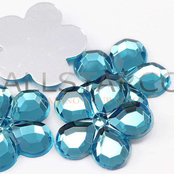 Allstarco 15mm Blue Aqua H109 Flat Back Acrylic Rhinestones Cosplay Plastic Gems Embelishments Jewelry Making Crafts Scrapbooking Costume Jewels - 50 Pieces Allstarco 15mm Blue Aqua H109 Flat Back Acrylic Rhinestones Cosplay Plastic Gems Embelishments Jewelry Making Crafts Scrapbooking Costume Jewels - 50 Pieces